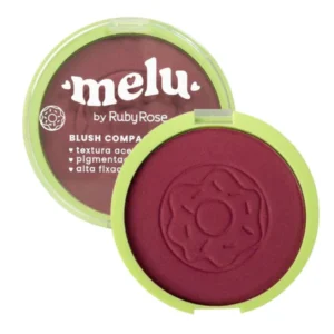 BLUSH COMPACTO RUBY ROSE (MELU) - COR GRAPE
