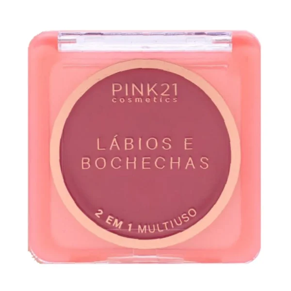 BLUSH LABIOS E BOCHECHAS PINK 21 - COR 03