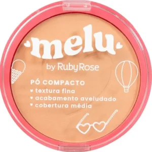 PÓ COMPACTO RUBY ROSE (MELU) - COR MC50