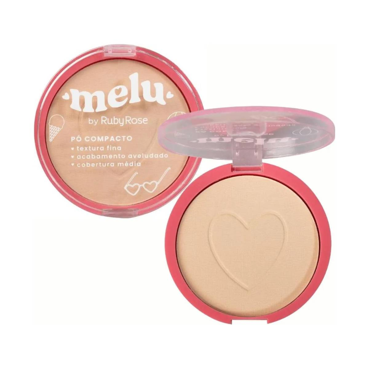 PÓ COMPACTO RUBY ROSE (MELU) - COR C10